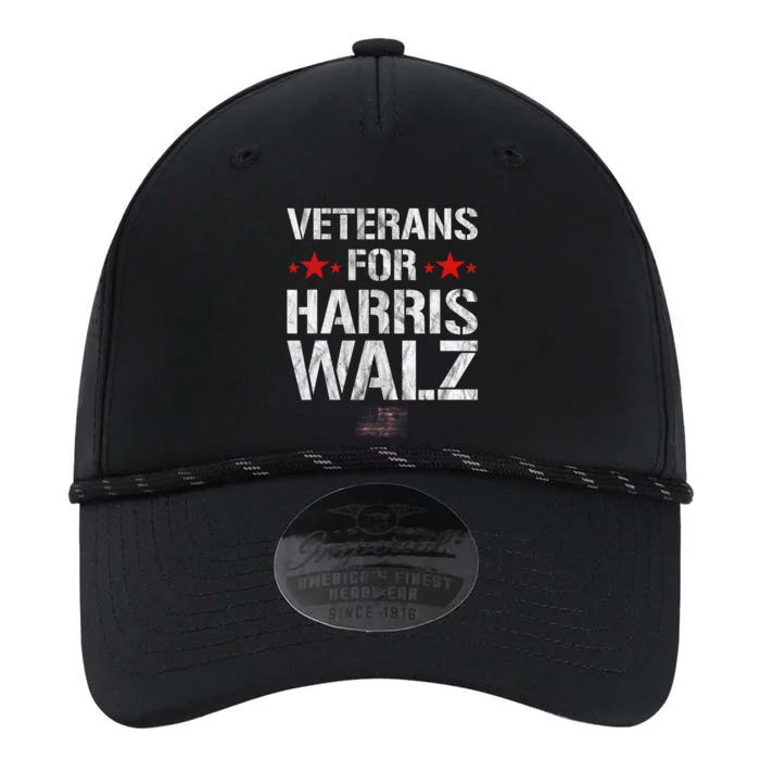 Veterans For Harris 2024 Kamala Harris Tim Walz Veteran Usa Performance The Dyno Cap