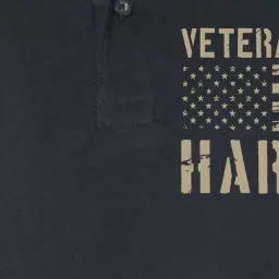 Veterans For Harris 2024 Military Vets Kamala Harris Softstyle Adult Sport Polo