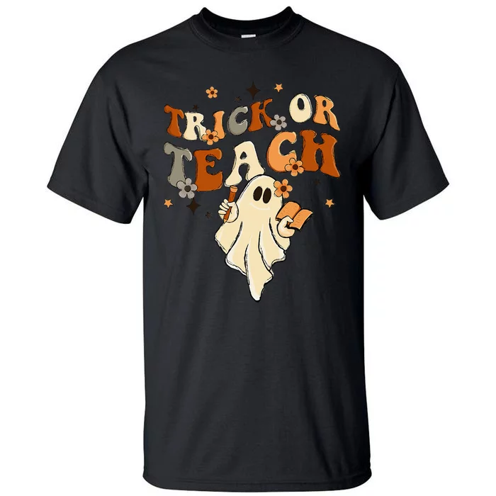 Vintage Funky Halloween Educator Outfit Tall T-Shirt