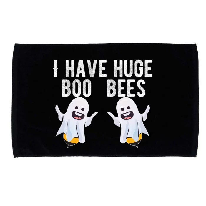 Vintage Funny Halloween Costume I Have Huge Boo Bees Meaningful Gift Microfiber Hand Towel