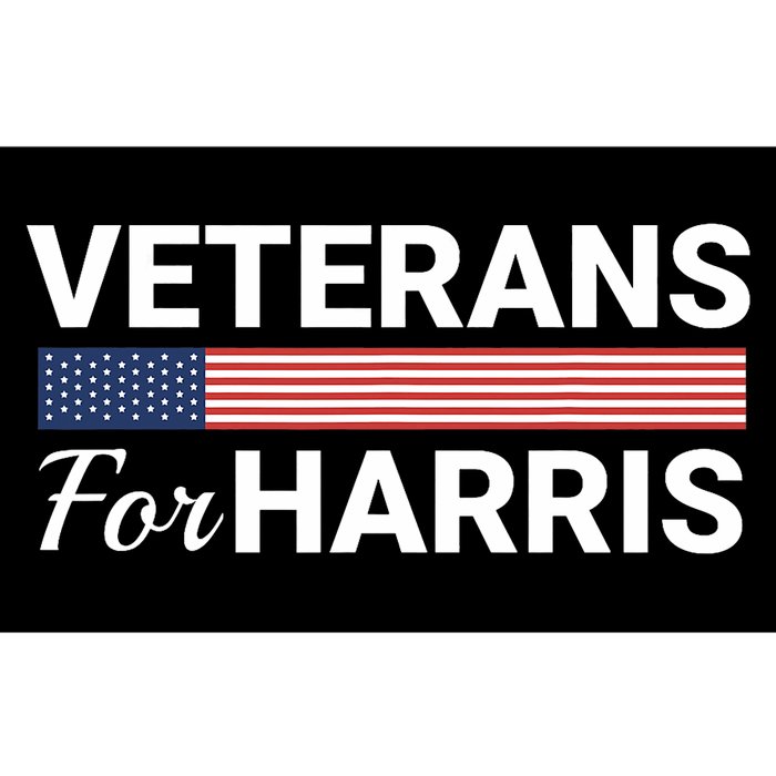 Veterans For Harris 2024 Military Vets Kamala Harris Bumper Sticker