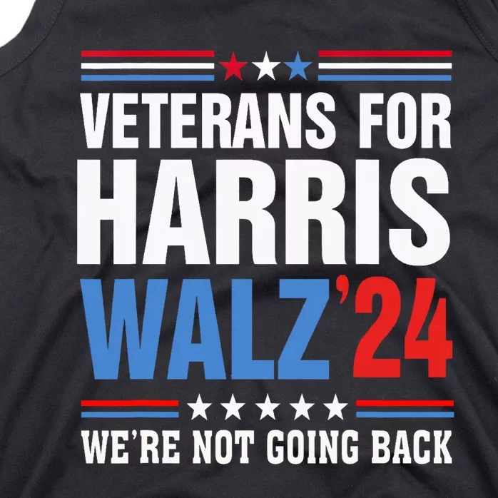 Veterans For Harris Walz 2024 Harris Waltz Tank Top