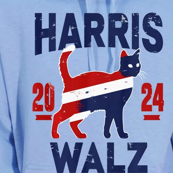 Vote For Harris Walz 2024 Election Kamala Harris Tim Waltz Unisex Surf Hoodie