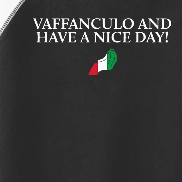 Vaffanculo Funny Italian Humor Italy Toddler Fine Jersey T-Shirt