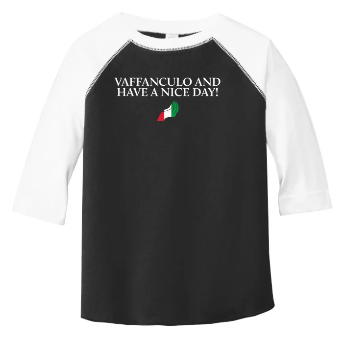 Vaffanculo Funny Italian Humor Italy Toddler Fine Jersey T-Shirt