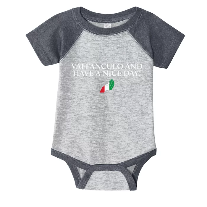 Vaffanculo Funny Italian Humor Italy Infant Baby Jersey Bodysuit