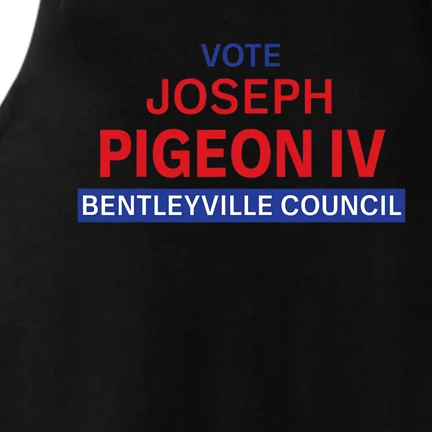 Vote For Joseph Pigeon Iv Ladies Tri-Blend Wicking Tank