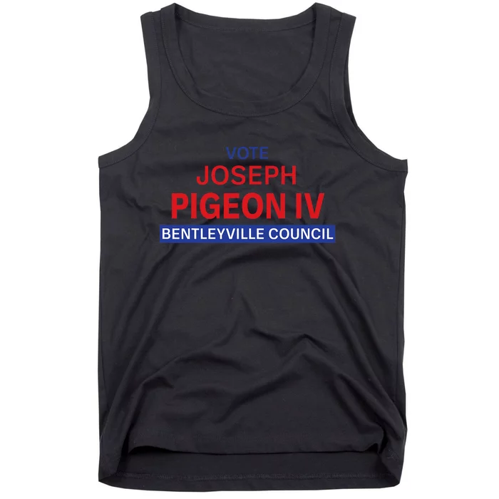 Vote For Joseph Pigeon Iv Tank Top