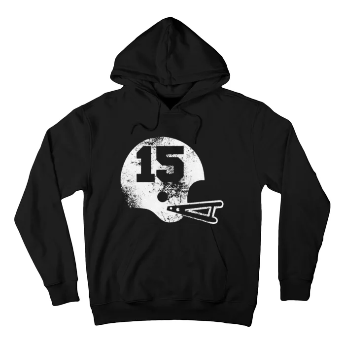 Vintage Football Jersey Number 15 Hoodie