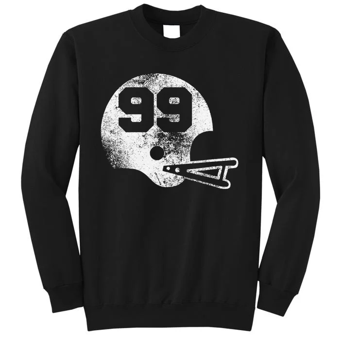 Vintage Football Jersey Number 99 Player Number Sweatshirt