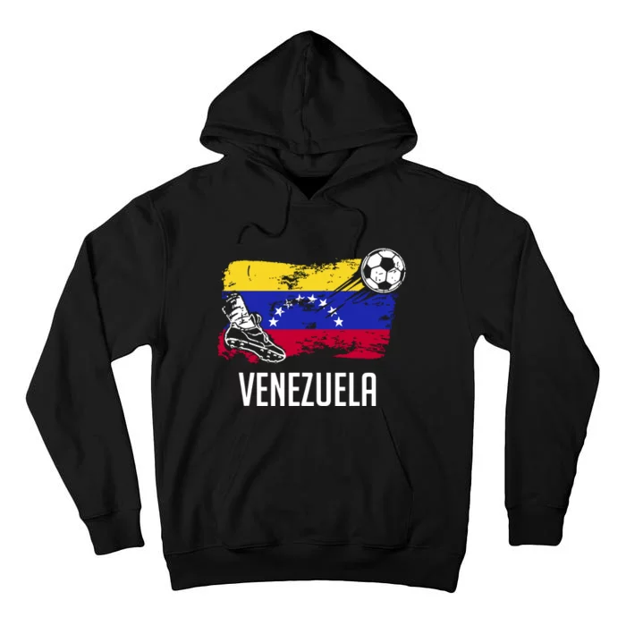 Venezuela Flag Jersey Venezuelan Soccer Team Venezuelan Tall Hoodie