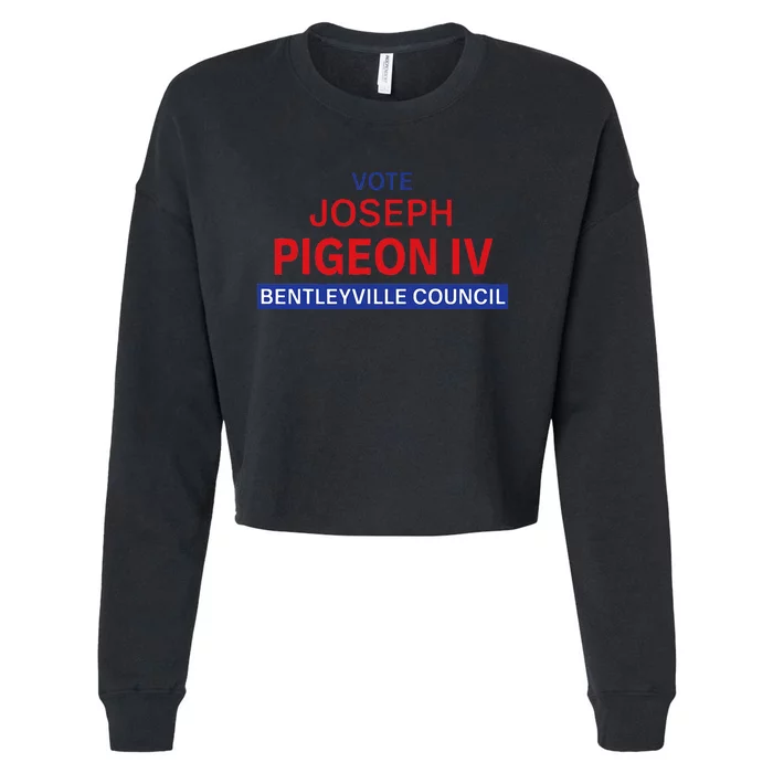 Vote for Joseph Pigeon IV Cropped Pullover Crew