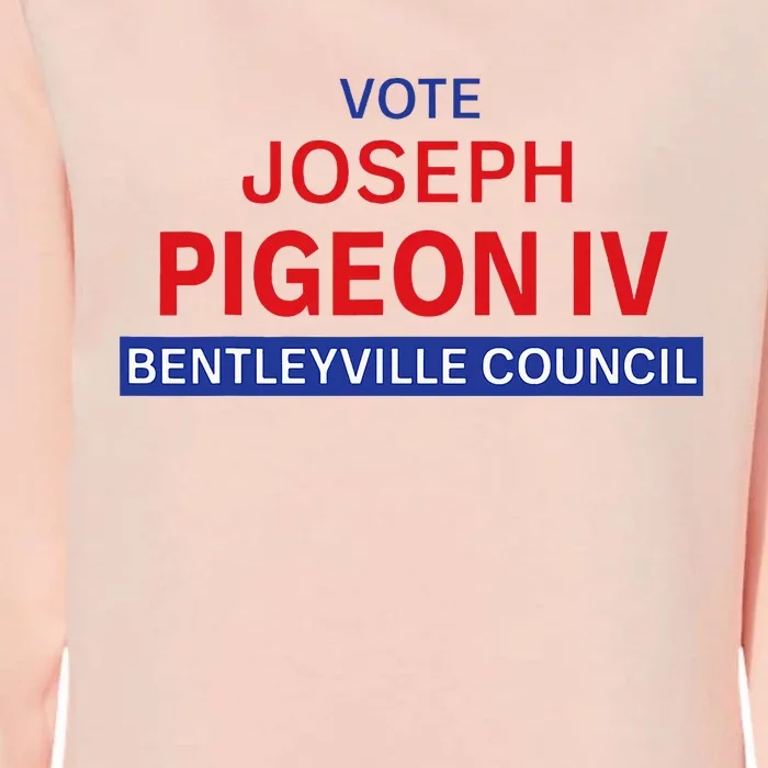 Vote for Joseph Pigeon IV Womens California Wash Sweatshirt