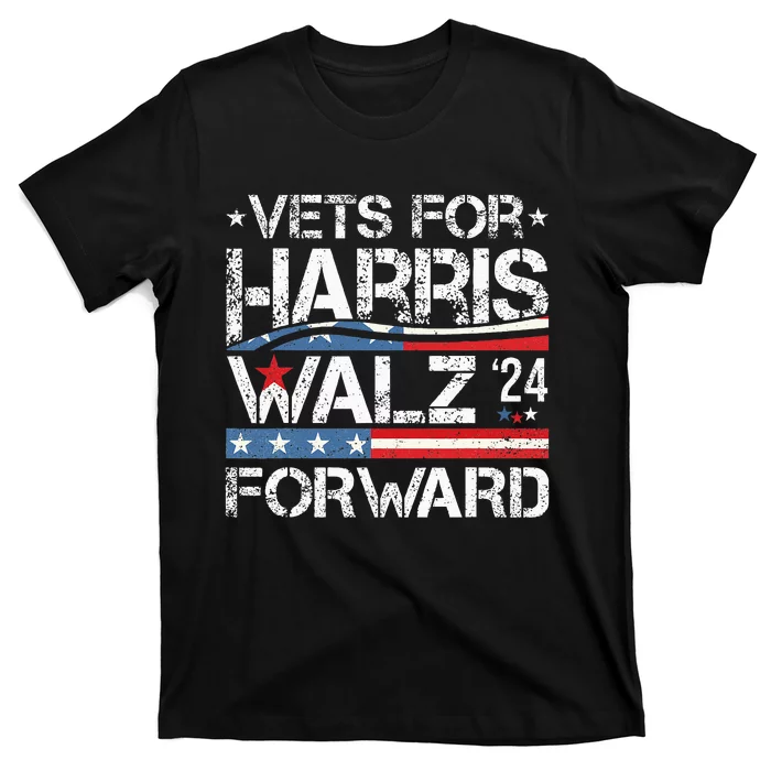 Vets For Kamala Harris Tim Walz Veterans For Harris T-Shirt