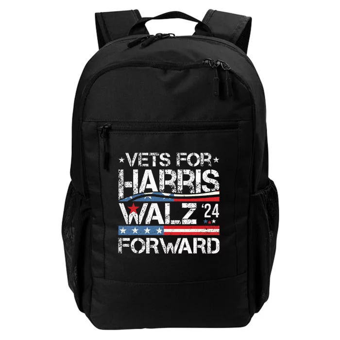 Vets For Kamala Harris Tim Walz Veterans For Harris Daily Commute Backpack