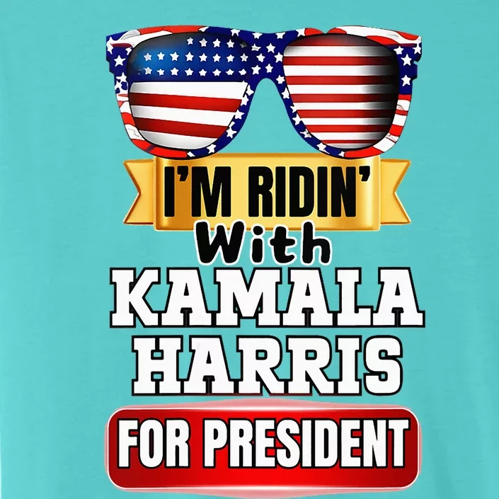 Vote For Kamala Harris 2024 President Election Campaign ChromaSoft Performance T-Shirt