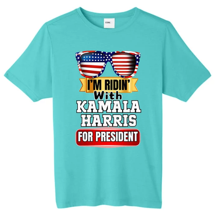 Vote For Kamala Harris 2024 President Election Campaign ChromaSoft Performance T-Shirt