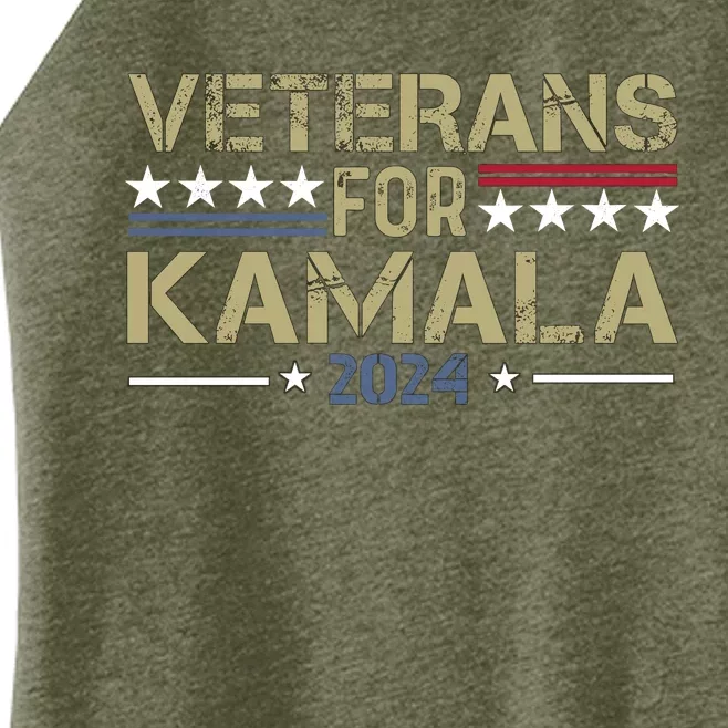 Veterans For Kamala Harris 2024 Election Women’s Perfect Tri Rocker Tank