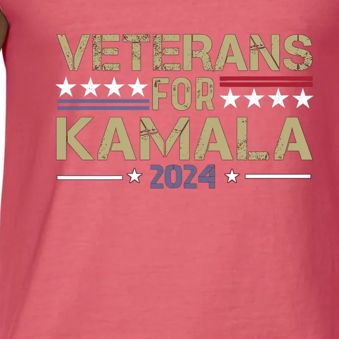 Veterans For Kamala Harris 2024 Election Comfort Colors® Tank Top