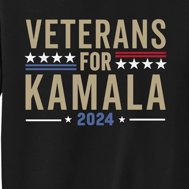 Veterans For Kamala Harris 2024 Election Sweatshirt