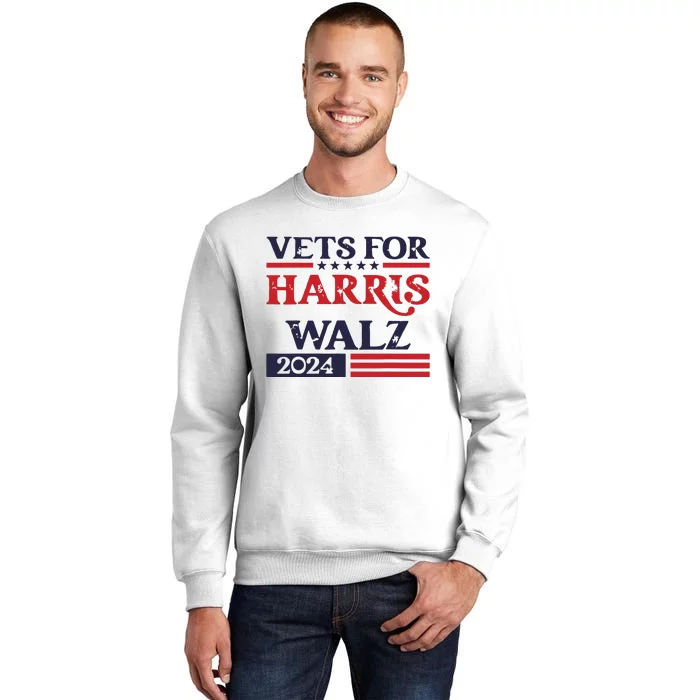 Vets For Kamala Harris Tim Walz Veterans For Harris Sweatshirt