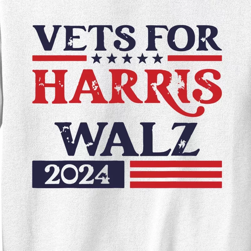 Vets For Kamala Harris Tim Walz Veterans For Harris Sweatshirt