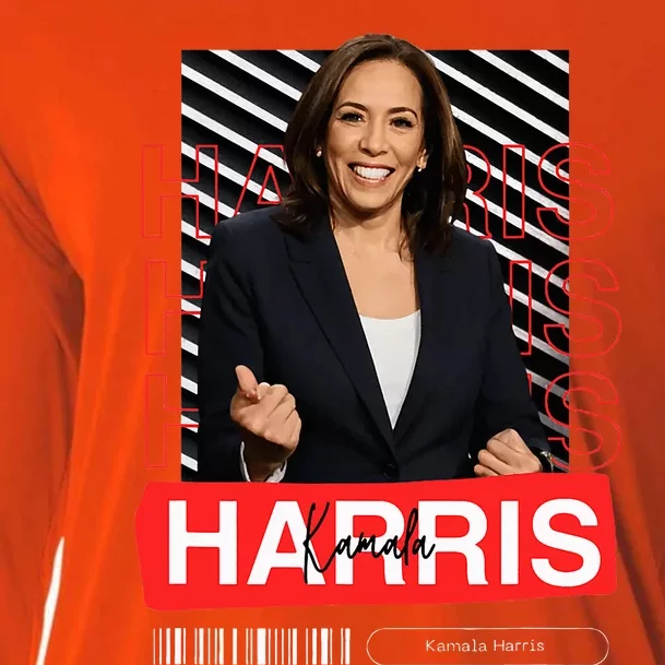 Vote For Kamala Harris – Presidential Election 2024 Cooling Performance Long Sleeve Crew