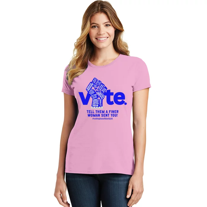 Vote For Kamala 2024 President Women's T-Shirt