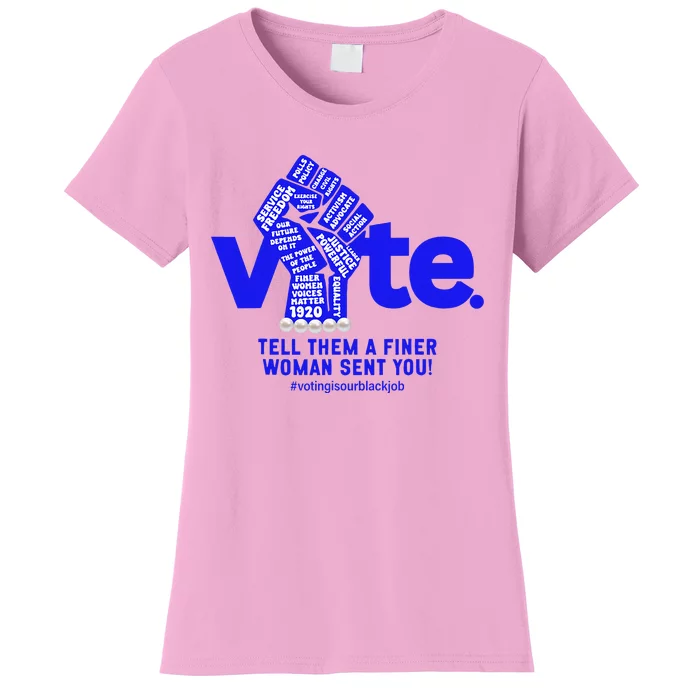 Vote For Kamala 2024 President Women's T-Shirt