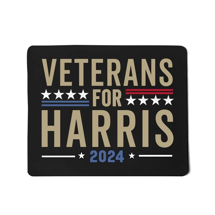 Veterans For Kamala Harris 2024 Election Mousepad