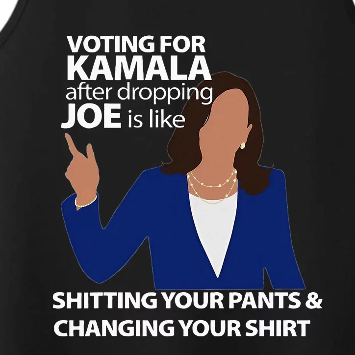 Voting For Kamala After Dropping Joe Is Like Shitting Performance Tank