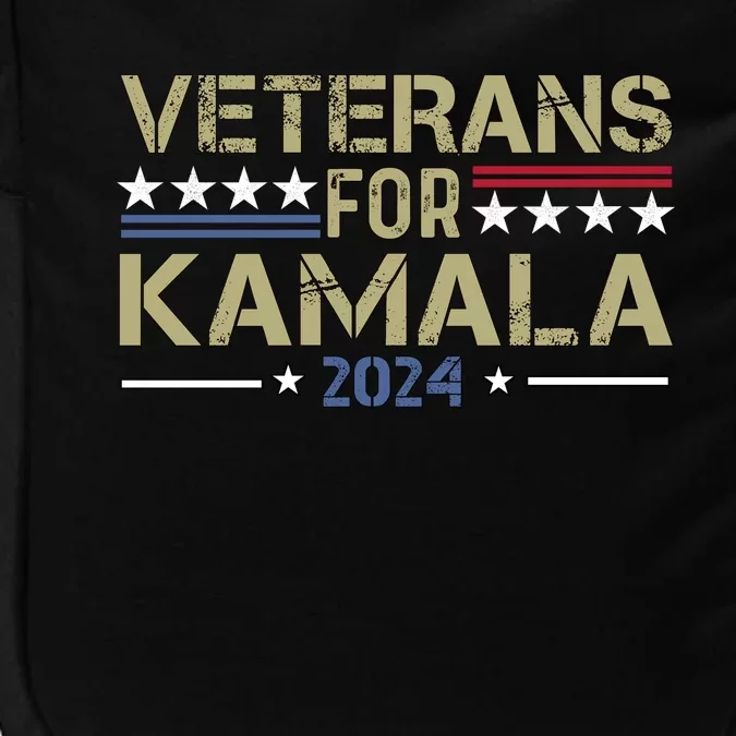 Veterans For Kamala Harris 2024 Election Impact Tech Backpack