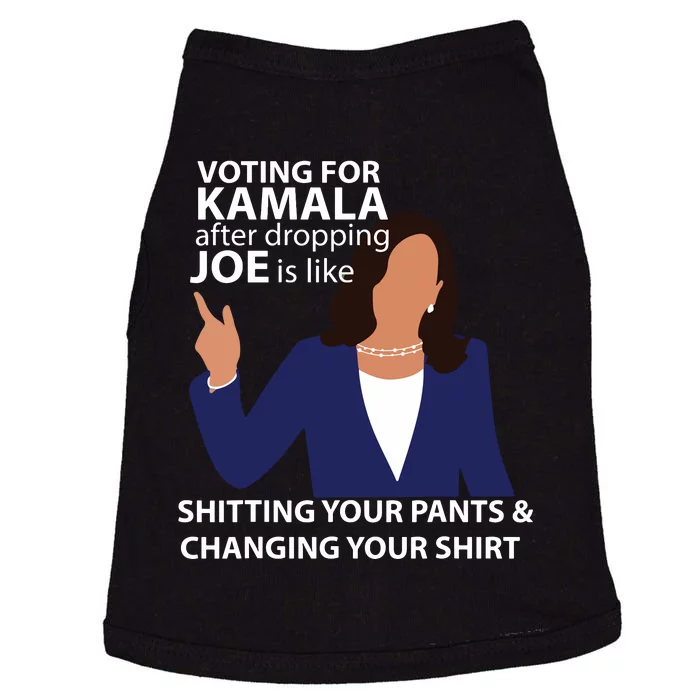 Voting For Kamala After Dropping Joe Is Like Shitting Doggie Tank