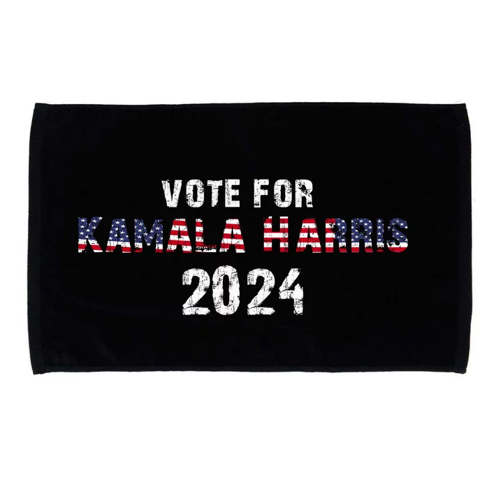 Vote For Kamala Harris | Kamala Harris 2024 Microfiber Hand Towel