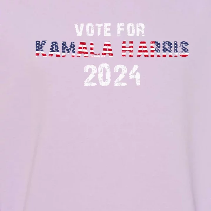 Vote For Kamala Harris | Kamala Harris 2024 Garment-Dyed Sweatshirt