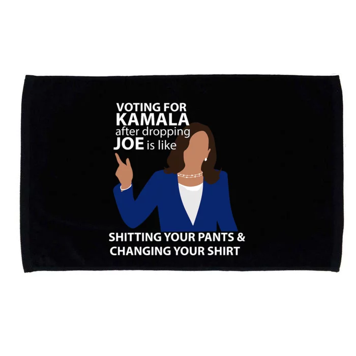 Voting For Kamala After Dropping Joe Is Like Shitting Microfiber Hand Towel