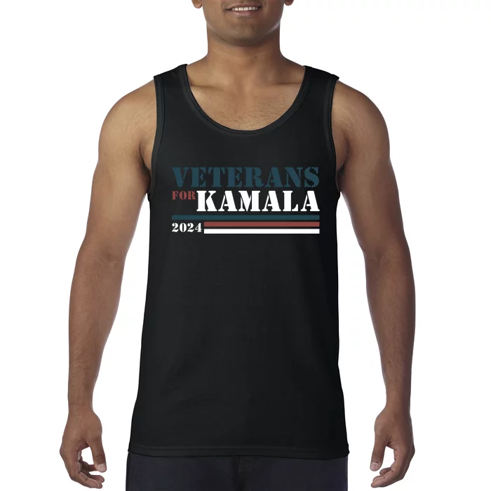 Veterans For Kamala Harris 2024 Tank Top