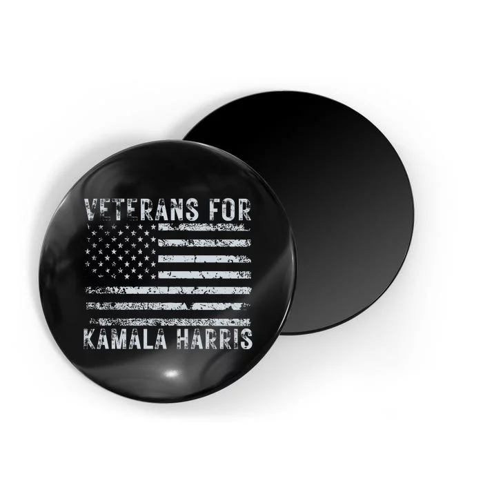 Veterans For Kamala Harris 2024 Election Magnet