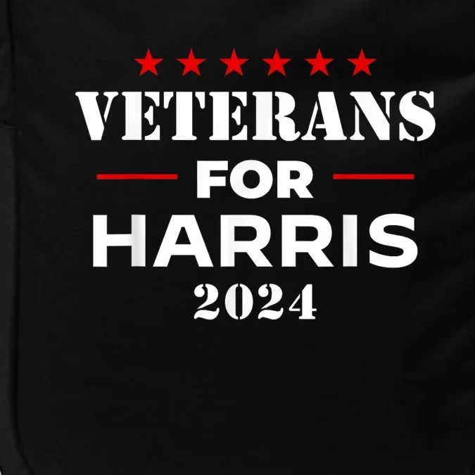 Veterans For Kamala Harris 2024 Election Impact Tech Backpack