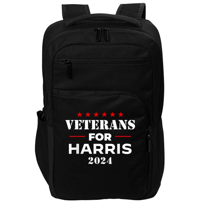 Veterans For Kamala Harris 2024 Election Impact Tech Backpack