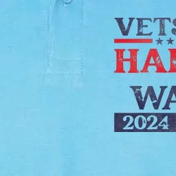 Vets For Kamala Harris Tim Walz Veterans For Harris Softstyle Adult Sport Polo