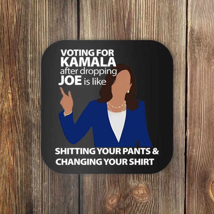 Voting For Kamala After Dropping Joe Is Like Shitting Coaster