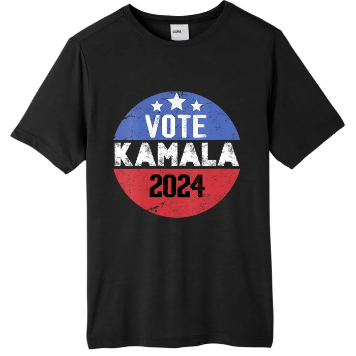 Vote For Kamala Harris Democrats Harris For President 2024 ChromaSoft Performance T-Shirt