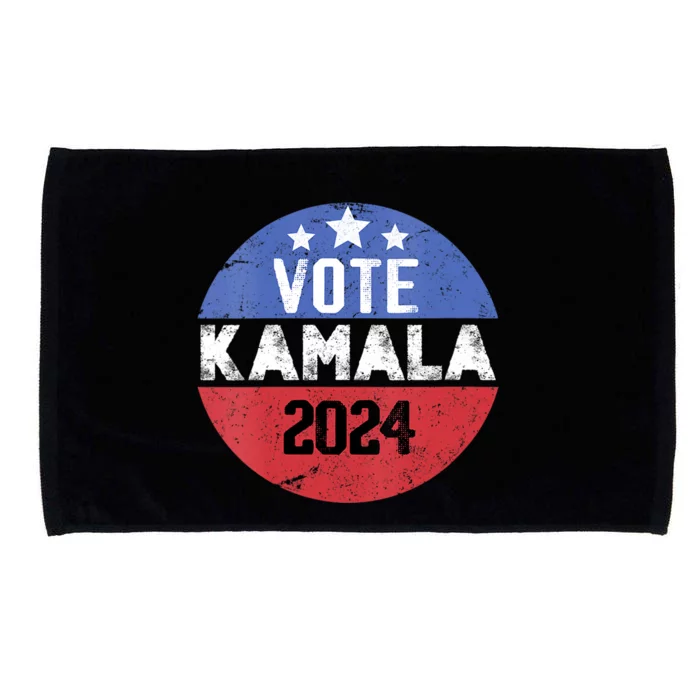 Vote For Kamala Harris Democrats Harris For President 2024 Microfiber Hand Towel