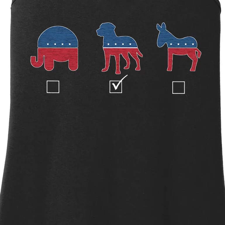 Vote for Labrador Retriever Dog Ladies Essential Tank