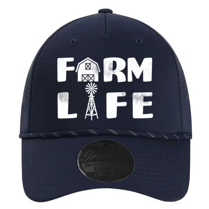 Vintage Farm Life, Man I Love Farming Performance The Dyno Cap