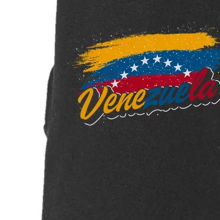 Venezuela Flag Latin America Proud Venezuelan Gift Venezuela Doggie 3-End Fleece Hoodie