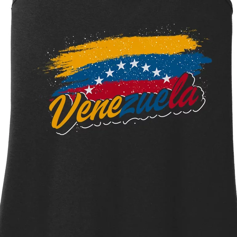 Venezuela Flag Latin America Proud Venezuelan Gift Venezuela Ladies Essential Tank