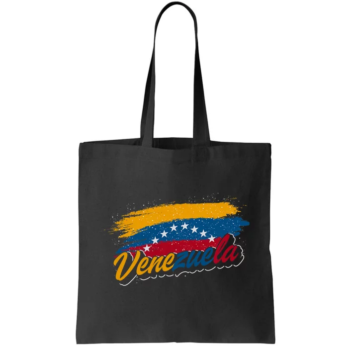 Venezuela Flag Latin America Proud Venezuelan Gift Venezuela Tote Bag