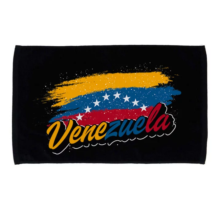 Venezuela Flag Latin America Proud Venezuelan Gift Venezuela Microfiber Hand Towel